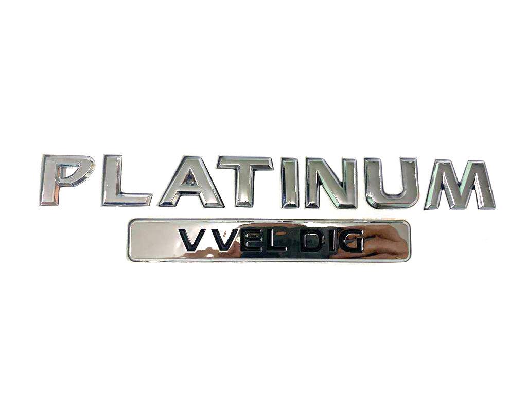 Эмблема Davs Auto Platinum для Nissan Patrol Y62 2010 65173
