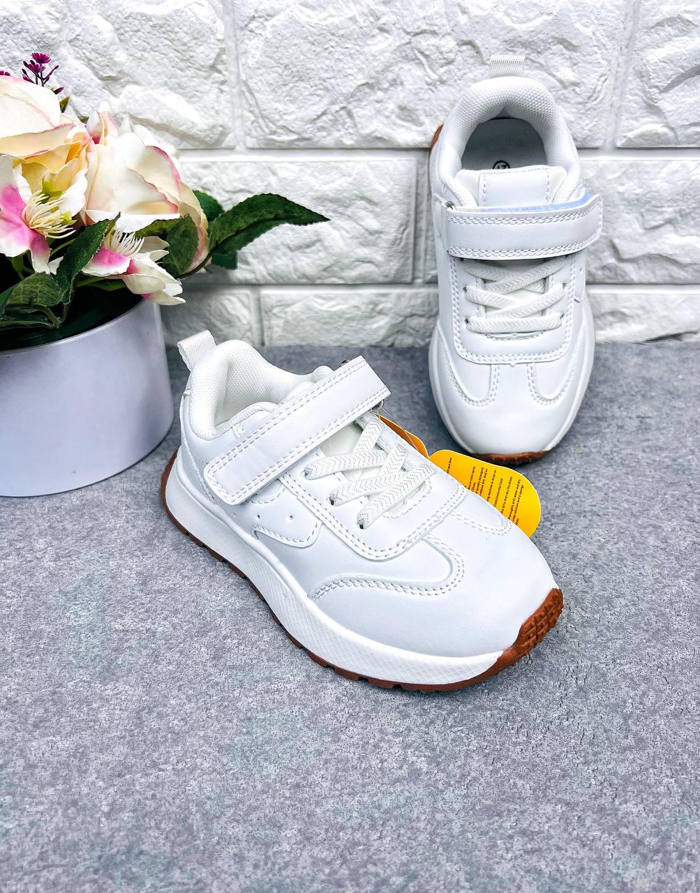 Кроссовки унисекс Clibee 1829 р. 32 19,8 см Белый (1829-5)