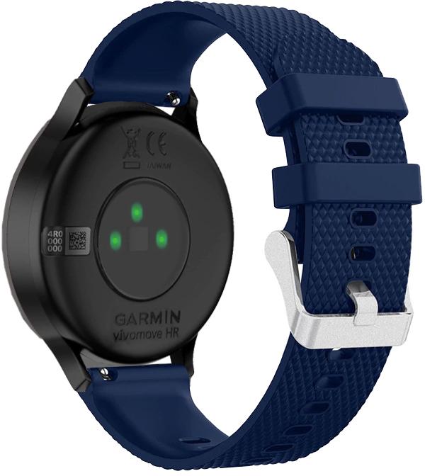 Ремінець Correa для Garmin Vivomove HR Dark blue (17940)