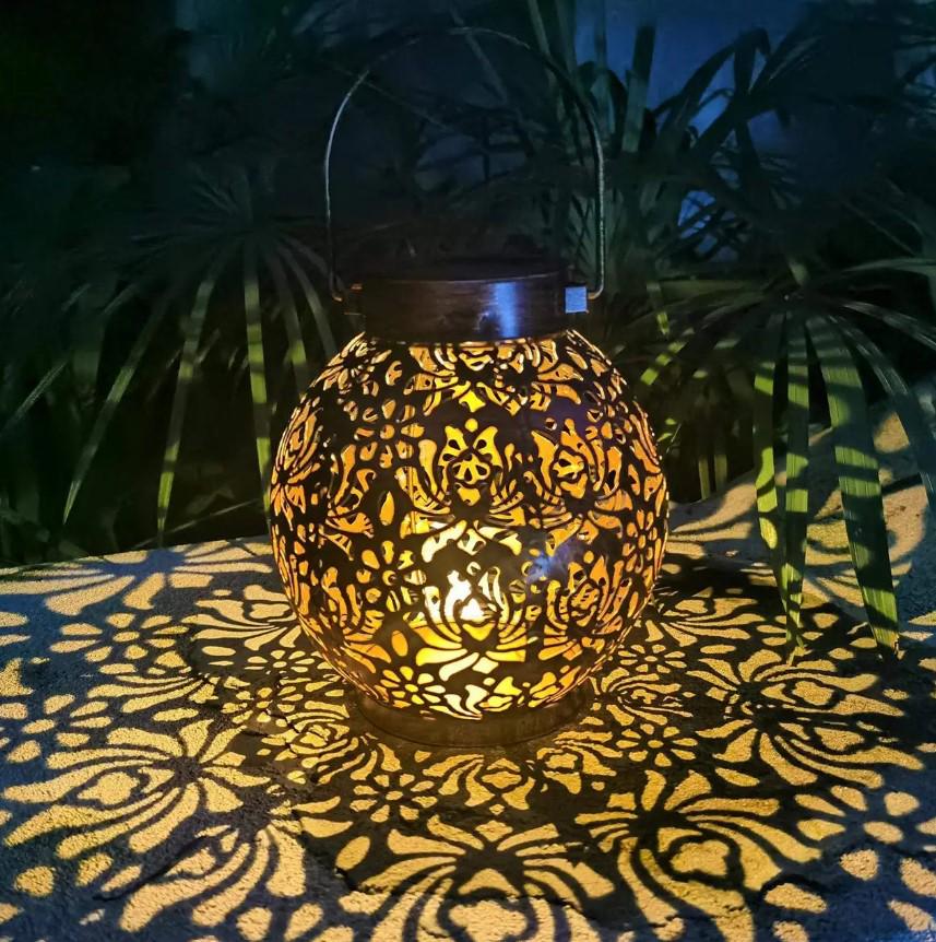 Фонарь-шар на солнечной батарее уличный Farsha металлический Бронзовый/Теплый белый (MX-00008712BR) - фото 5 Фонарь-шар на солнечной батарее уличный Farsha металлический Бронзовый/Теплый белый (MX-00008712BR) - фото 5