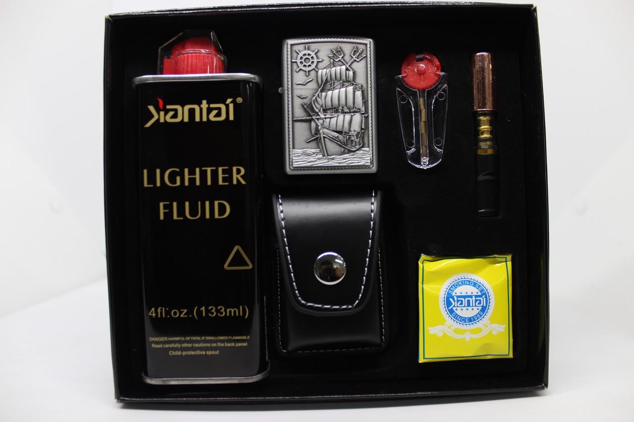 Подарочный набор ZIPPO с бензиновой зажигалкой Корабли №2-51 007 (2729770095) Подарочный набор ZIPPO с бензиновой зажигалкой Корабли №2-51 007 (2729770095)