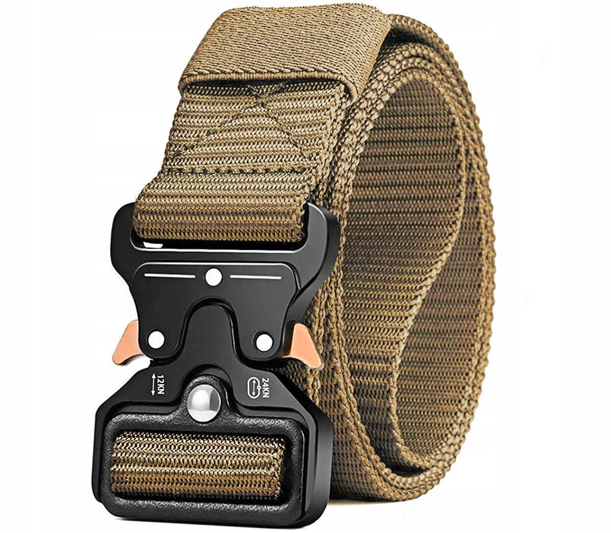 Ремінь універсальний чоловічий Cobra металевий замок 110 см Койот (2035)