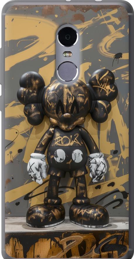 Чехол на Xiaomi Redmi Note 4 Bronze kaws (6097t-352-42517)