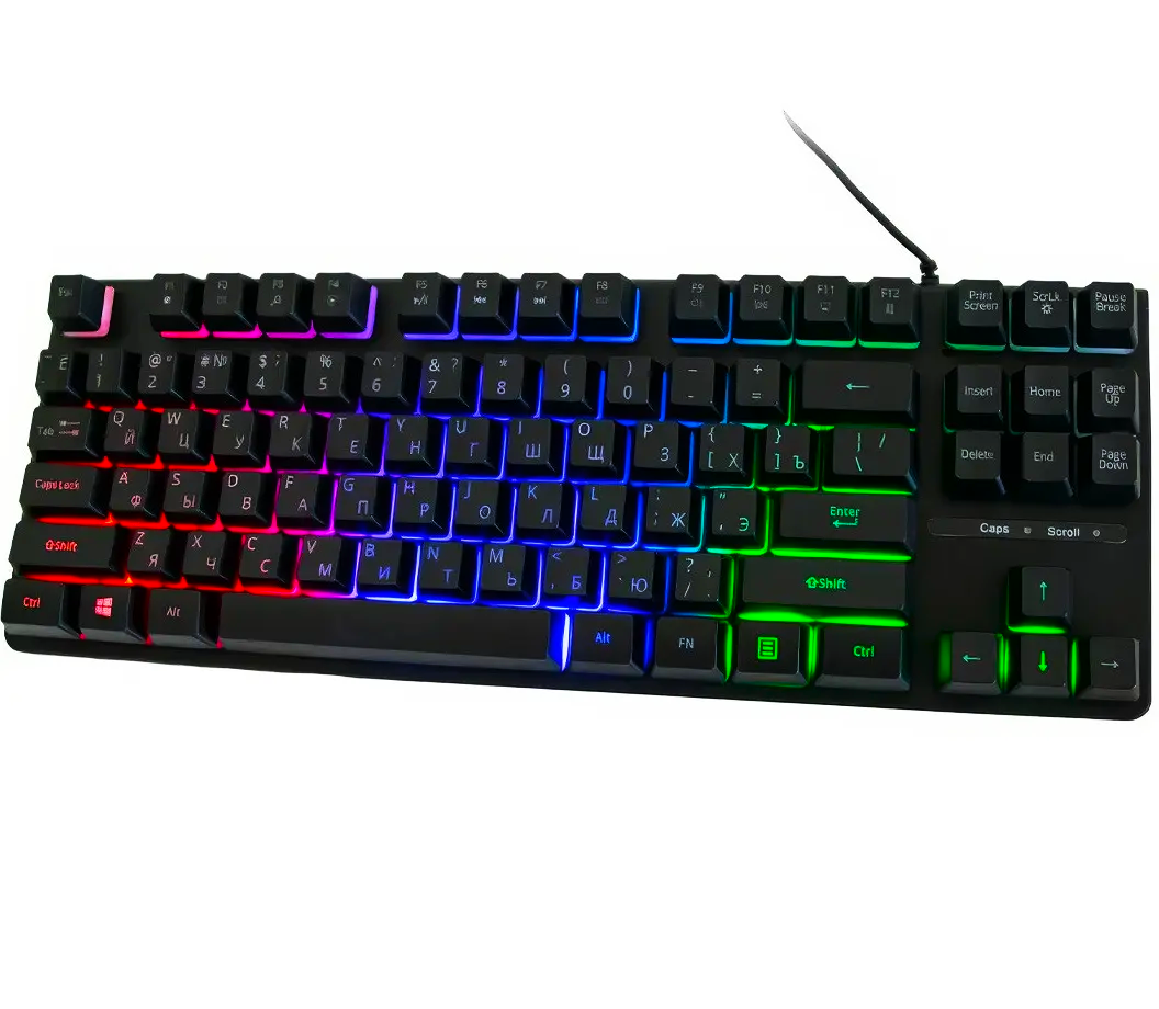 Клавиатура игровая TLK 87 USB RGB (22819751)