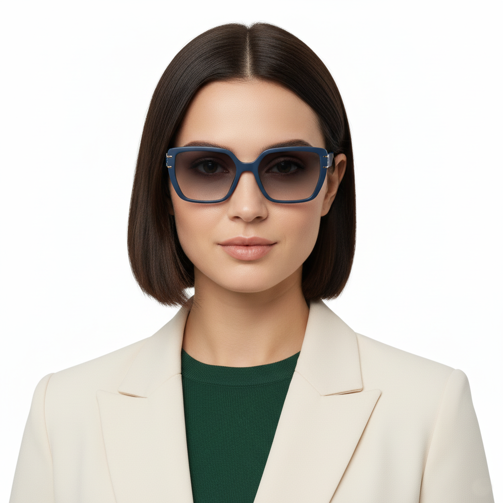 Очки фотохромные женские для зрения хамелеон в пластиковой оправе С3-3.5 (465)