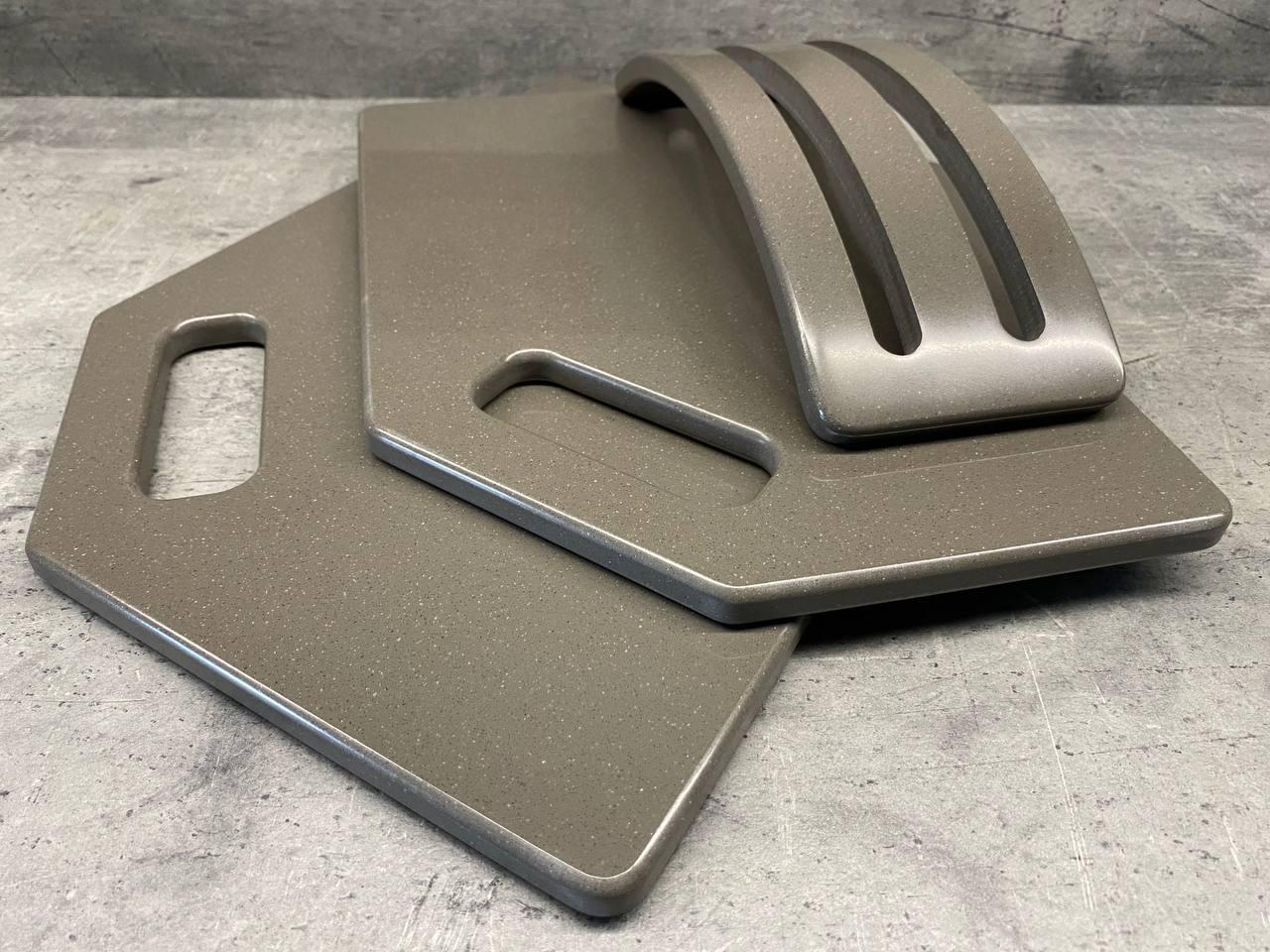 Набор досок кухонных Ashmud из искусственного камня на подставке 2 шт. (224) - фото 3 Набор досок кухонных Ashmud из искусственного камня на подставке 2 шт. (224) - фото 3