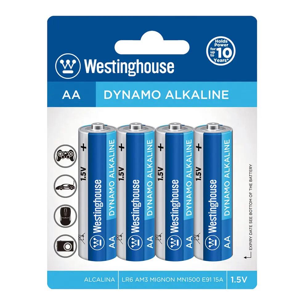 Батарейка Westinghouse Dynamo Alkaline AA 4 шт. (102841)