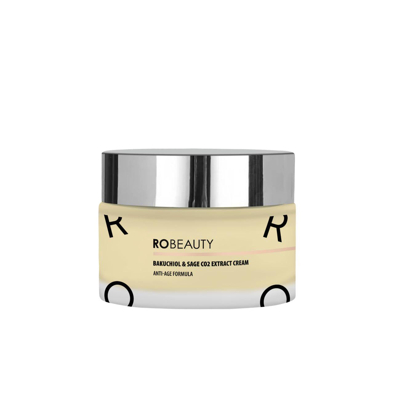 Крем для лица антивозрастной от первых признаков старения ROBEAUTY Bakuchiol & Sage CO2 Extract Cream 50 мл (00-00000007)