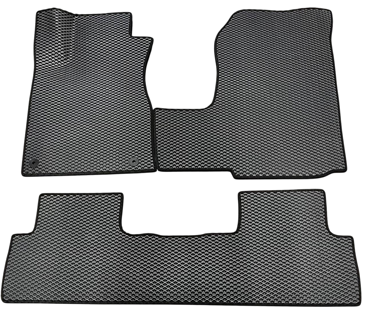 Коврики EVA с 3Д лапой в салон для Honda CRV 2006-2011 гг. Черный (2430609645)