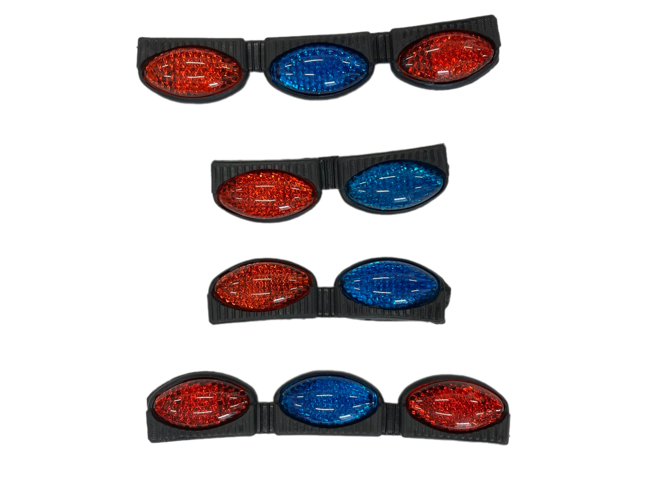 Катафот на двері овал Червоний/Синій (01044кс) - фото 2 Катафот на двері овал Червоний/Синій (01044кс) - фото 2