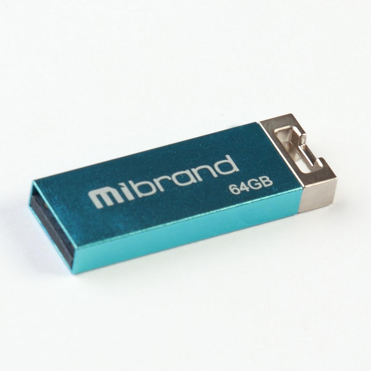 Flash Mibrand USB 2.0 Chameleon 64Gb Light blue (29caa1-15595)