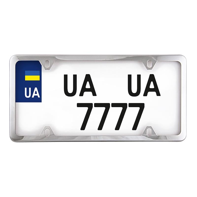 Рамка Сarlife під номер USA TYPE кріплення 4 отвори (56830) - фото 1