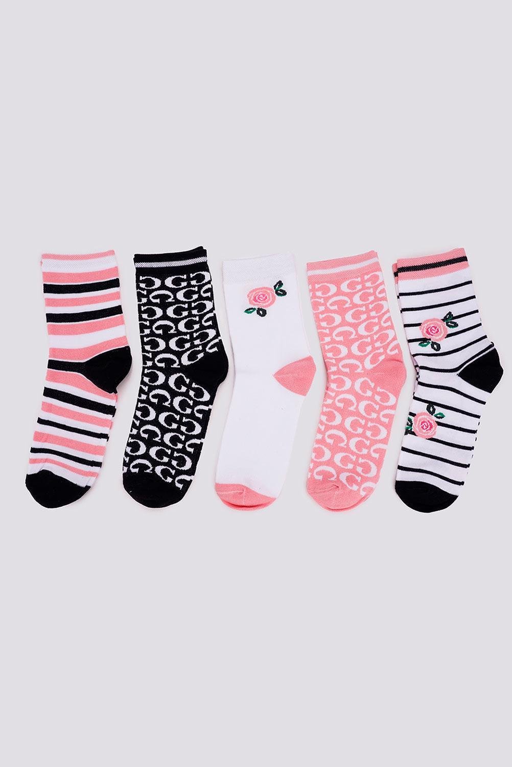 Набір шкарпеток жіночих бавовняних Giulia WS3 SET 8 5 пар р. 36/40 Multicolor (27068221)