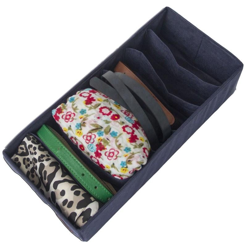 Органайзер текстильный OGR28 на 7 ячеек для вещей 35х17х8 см Синій (OGR28)