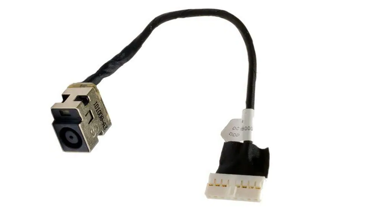 Разьем питания для ноутбука HP CQ42 DD0AX1PB000/DDOAX6PBOO с кабелем/шлейф/гнездо зарядки (1853687606)