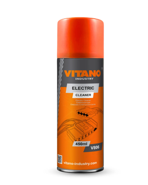 Очиститель электроконтактов Electric Cleaner Vitano V806 450 мл (КИЛ216594)