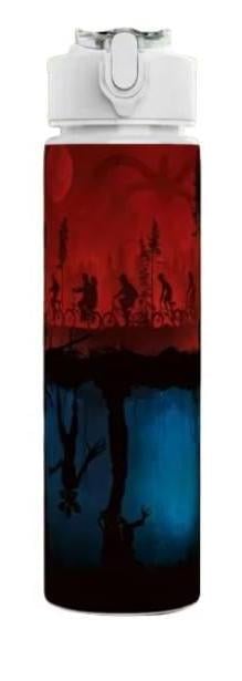 Детская бутылка для воды с трубочкой Stranger Things 750 мл (35110222)