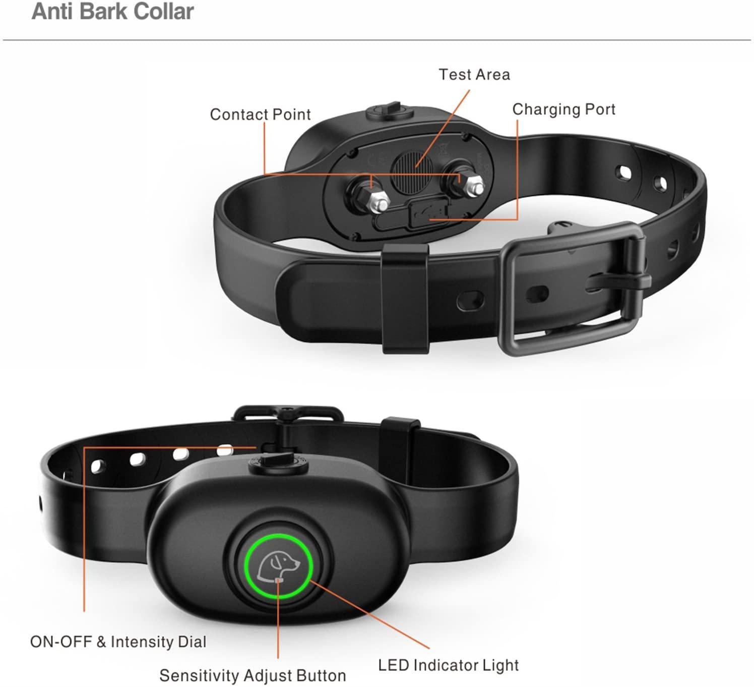 Нашийник електронний дресирувальний від гавкоту бобак PEDONO DOG-300 bark Orange (048) - фото 9