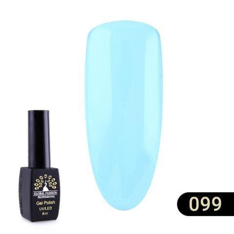 Гель-лак Global Fashion Black elite 099