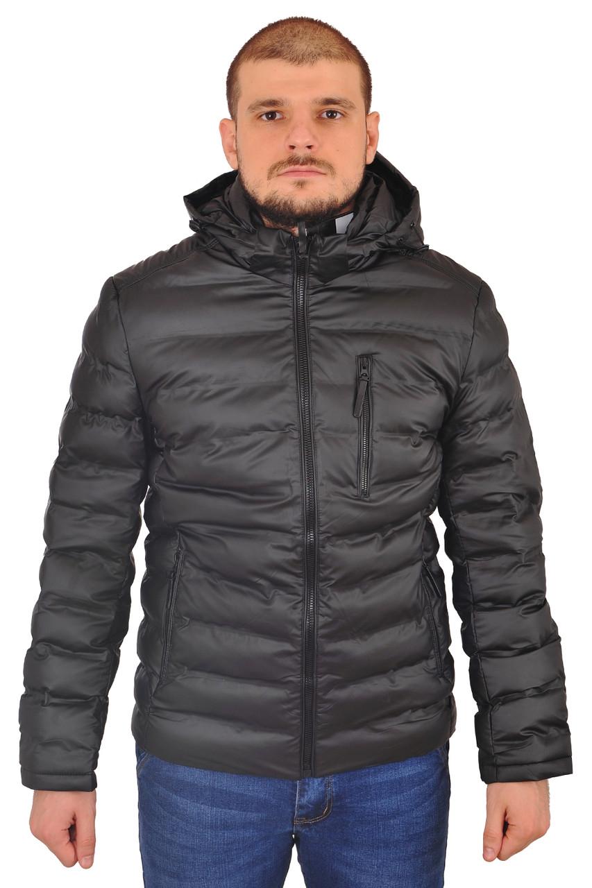 Куртка демісезонна чоловіча Fudiao 23-5832B Чорний (23-5832_43_64) - фото 2 Куртка демісезонна чоловіча Fudiao 23-5832B Чорний (23-5832_43_64) - фото 2