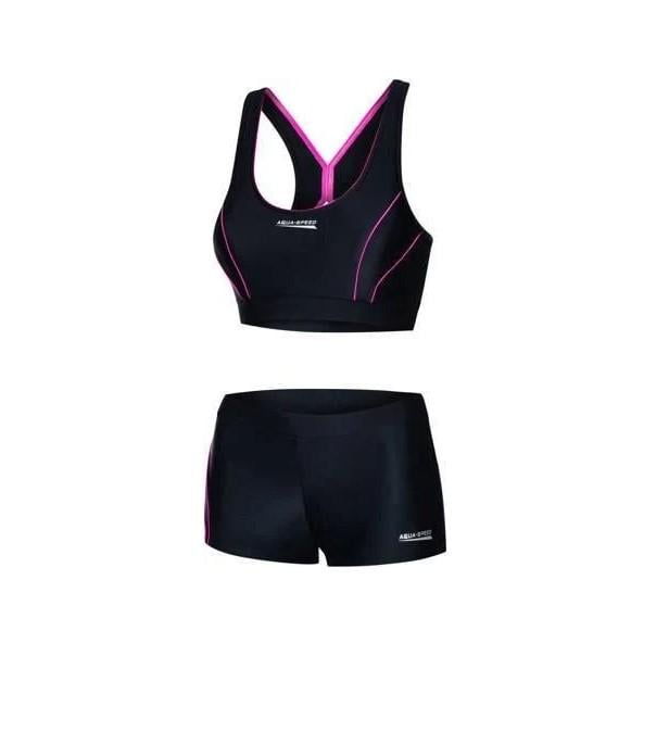 Купальник роздельный женский Aqua Speed FIONA 6462 L Черный/Розовый (348-19 40) - фото 1 Купальник роздельный женский Aqua Speed FIONA 6462 L Черный/Розовый (348-19 40) - фото 1