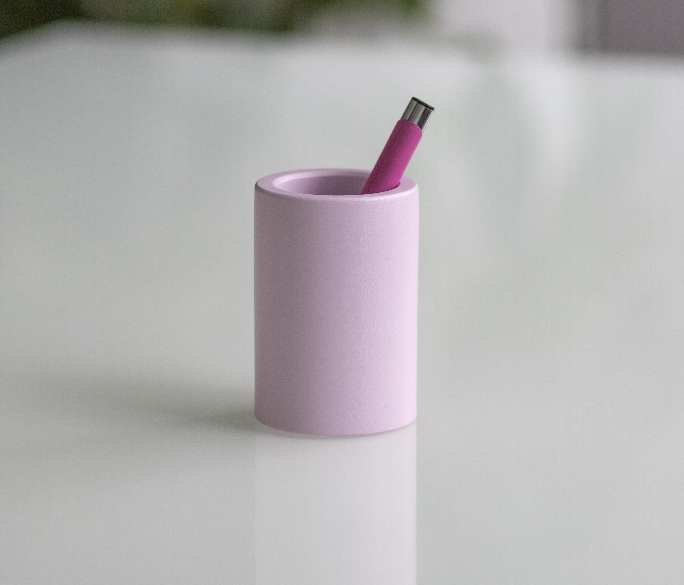 Подставка-органайзер/стакан для канцелярии CUTE Elongate Pink