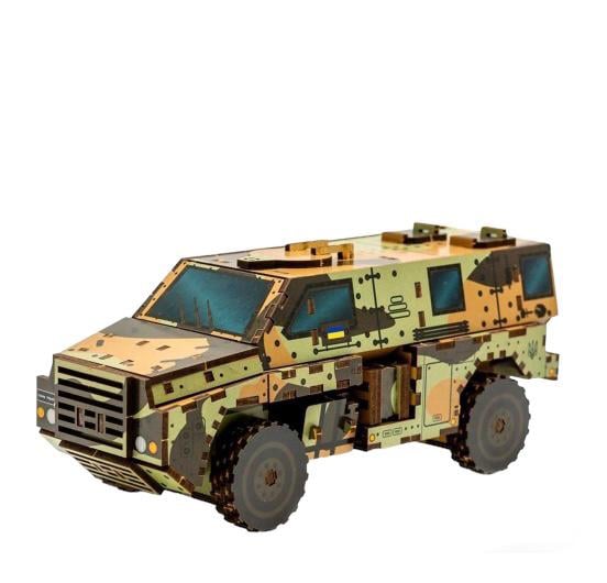 Конструктор деревянный 3D Бушмастер (DN-139-0209)