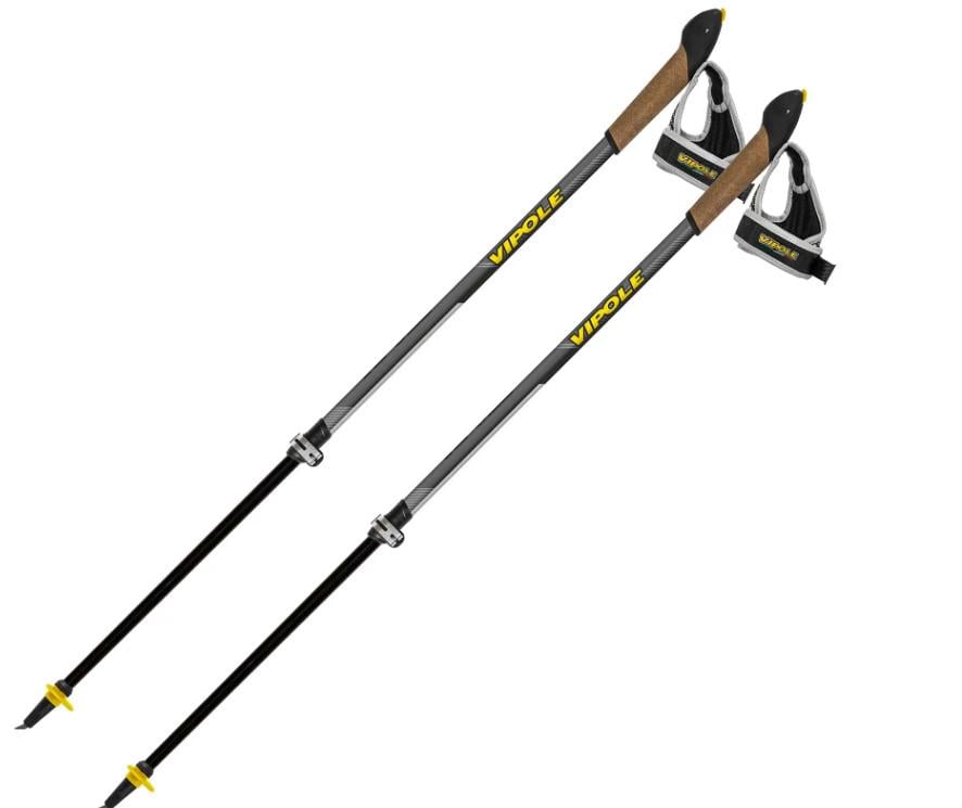 Палки для скандинавской ходьбы Vipole Instructor Vario QL DLX Dark (S20 27)
