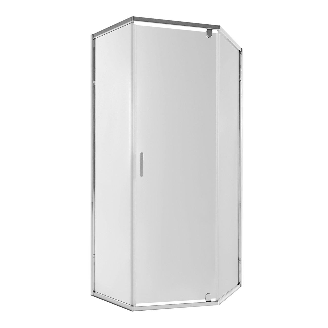 Душова кабіна Qtap Scorpio CRM10115-AC6 скло Clear 6 мм покриття CalcLess без піддона 100x100 см (2657689568)