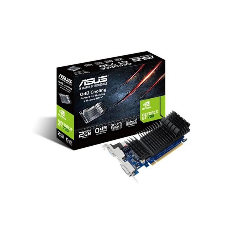 Видеокарта Asus GeForce GT 730 2 GB GDDR5 64bit (GT730-SL-2GD5-BRK) - фото 2