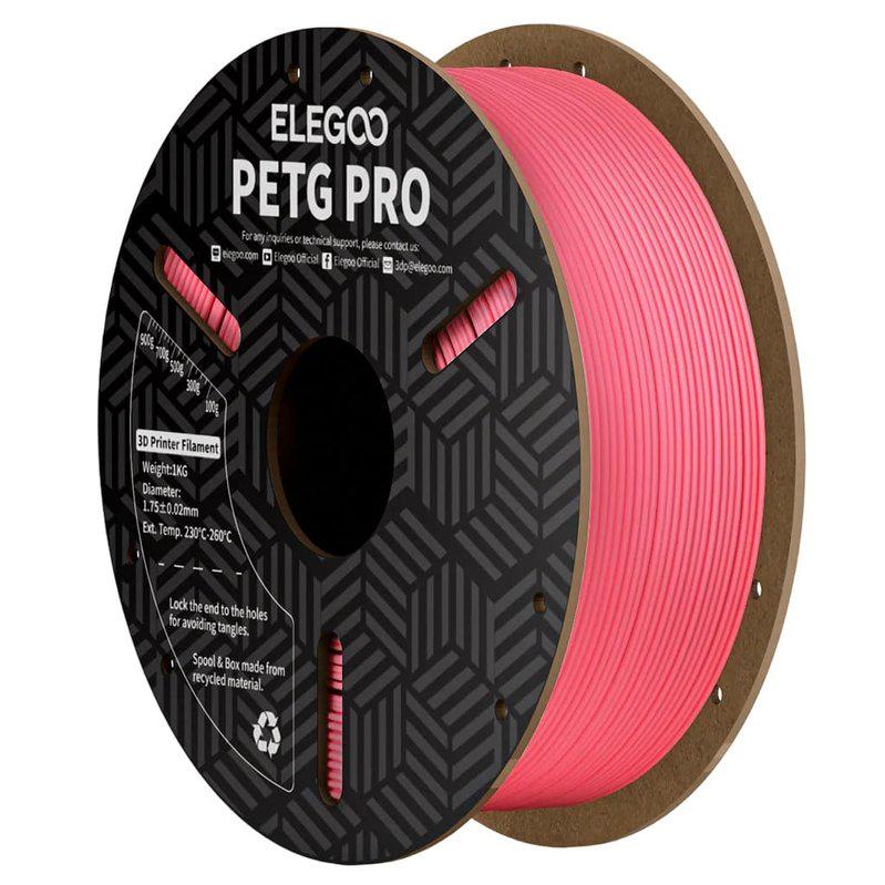 Філамент ELEGOO Petg Pro 1 кг Рожевий