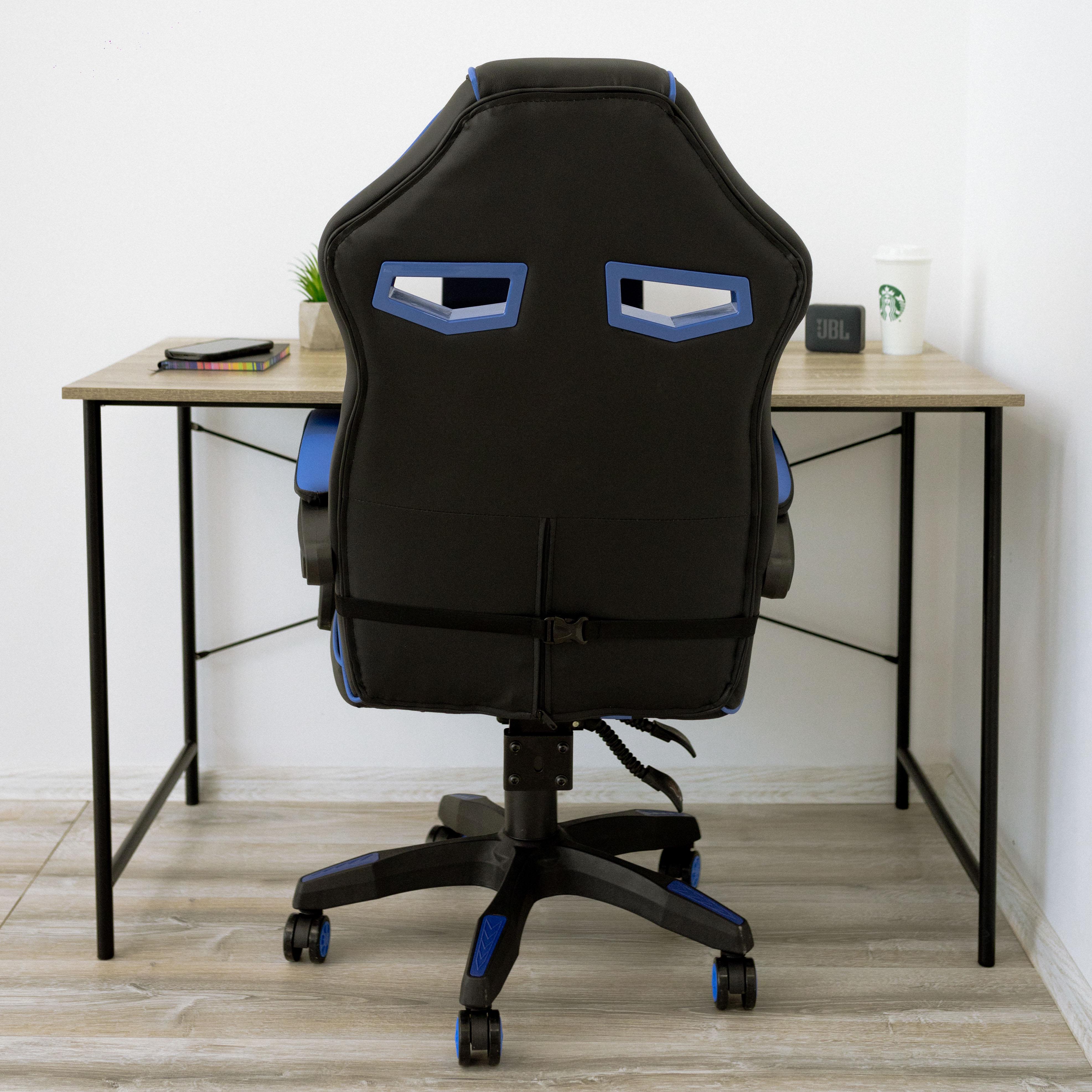 Крісло комп'ютерне геймерське 4Points NT з подушками для дома та офісу Синій (40016) - фото 11 Крісло комп'ютерне геймерське 4Points NT з подушками для дома та офісу Синій (40016) - фото 11