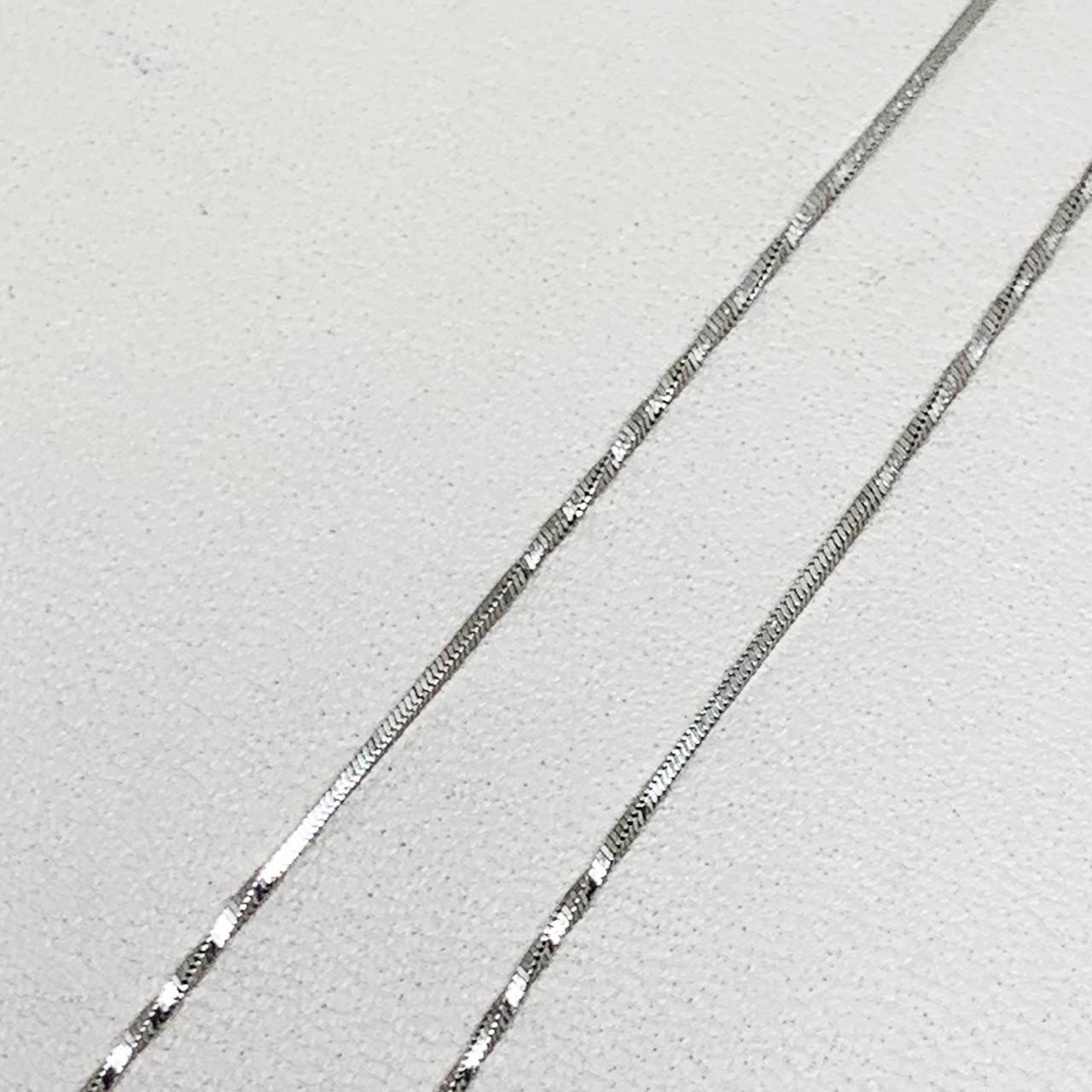 Цепочка серебряная Снейк 40 см 2,1 г