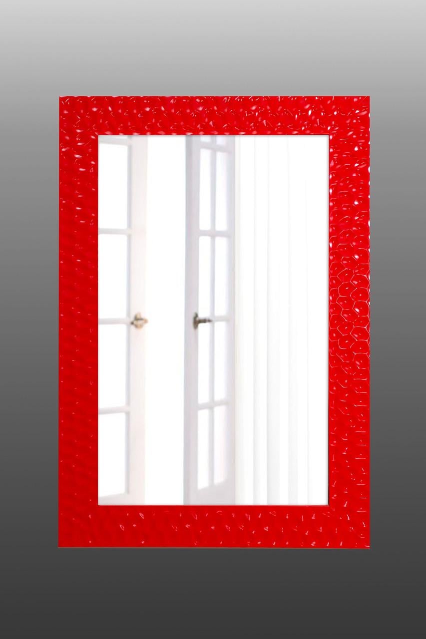 Зеркало в пластиковой раме Art-Com Sahara 760х560 мм Красный (Sahara)