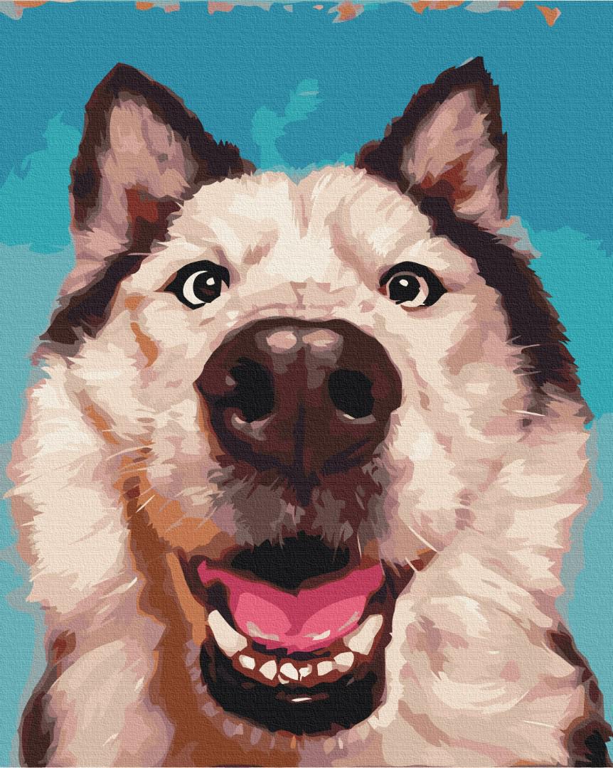 Картина за номерами Brushme Слідуй за своїм носом 40x50 см (BS53518)