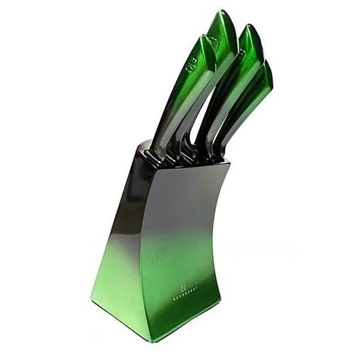 Набор ножей Edenberg EB-11003 с подставкой 6 пр. Black (EB-11003-3) Набор ножей Edenberg EB-11003 с подставкой 6 пр. Black (EB-11003-3)