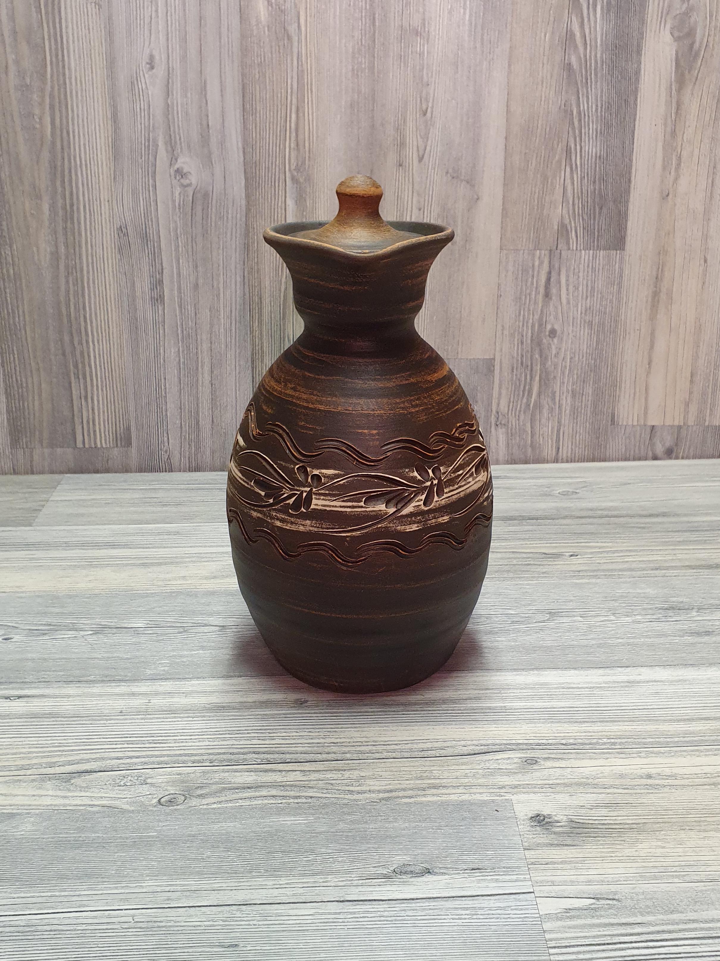 Штоф из красной глины (5146) - фото 7 Штоф из красной глины (5146) - фото 7