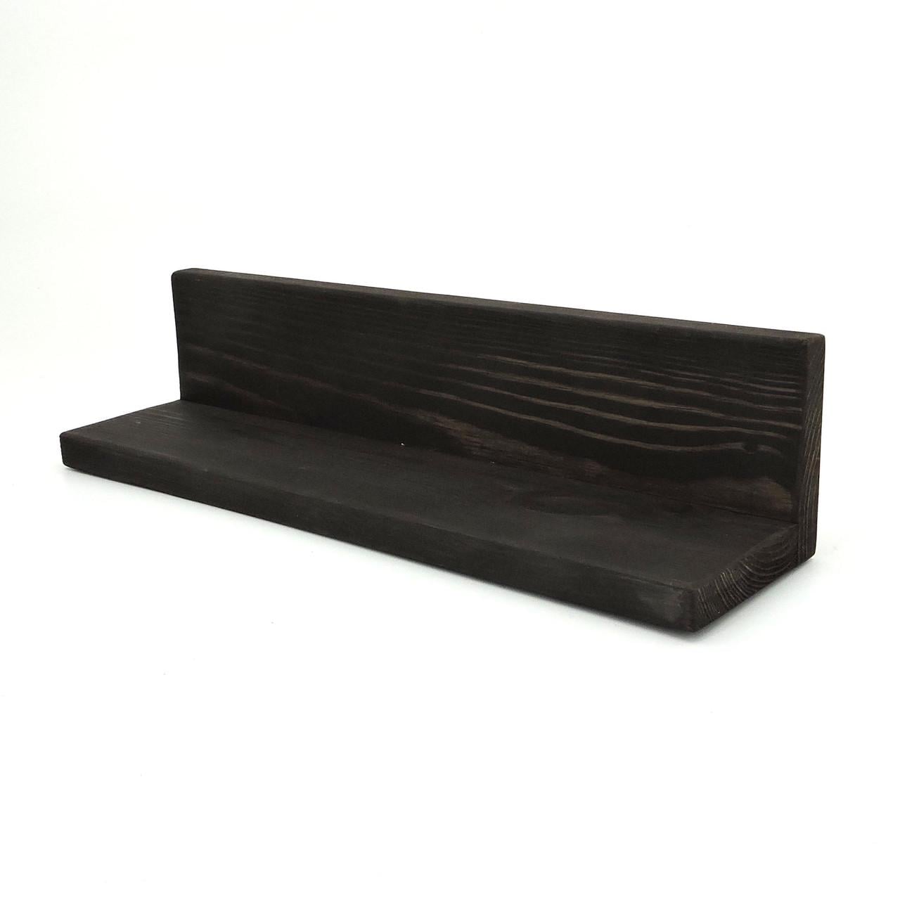 Полка настенная из дерева Палас 45 см Венге (НСП-458012)