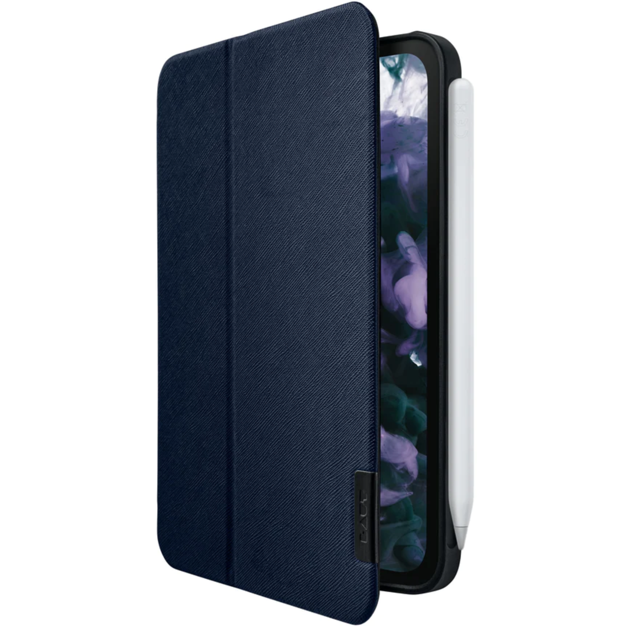 Чехол-книжка LAUT Prestige Folio with Pencil Slot for iPad Mini 6 L_IPM6_PR_BL Indigo - фото 2