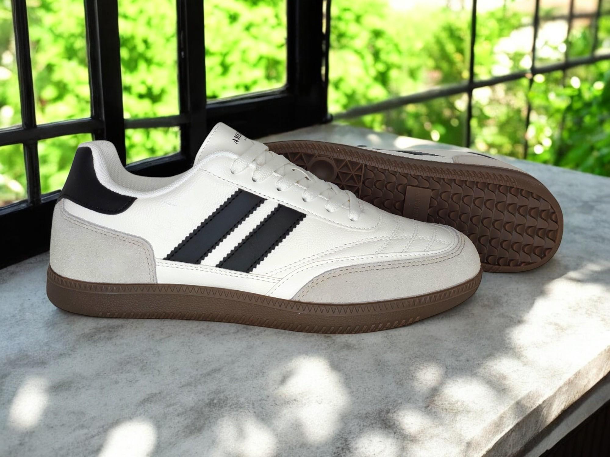 Кроссовки American club 34W натуральная кожа р. 41 Белый (25186298) - фото 4