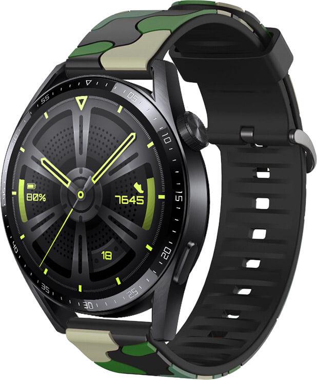 Ремешок Tactic Camouflage для Huawei Watch GT 4 46 мм Green (38589-08) Ремешок Tactic Camouflage для Huawei Watch GT 4 46 мм Green (38589-08)