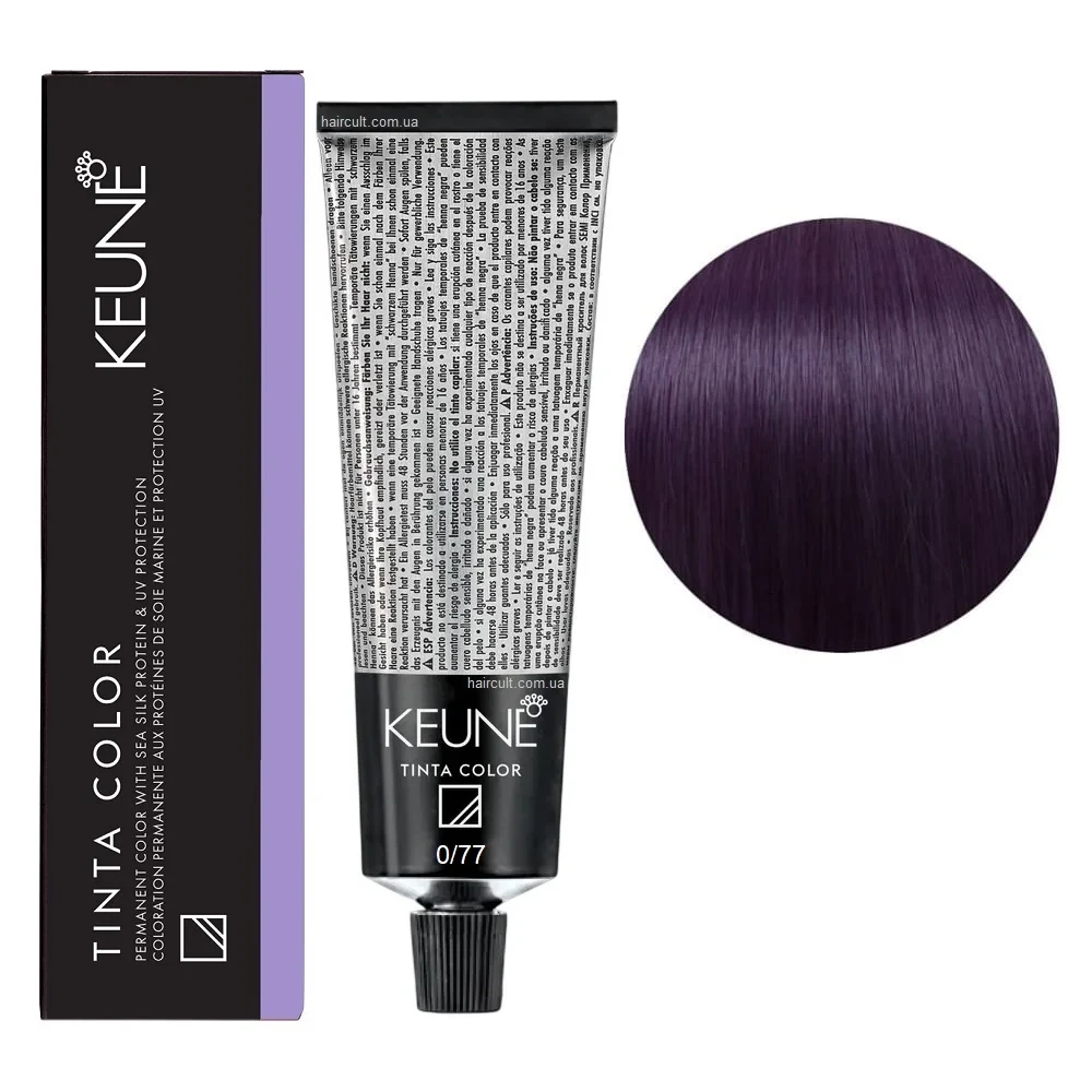 Краска для волос стойкая Keune Tinta Color 0.77 Violet 60 мл