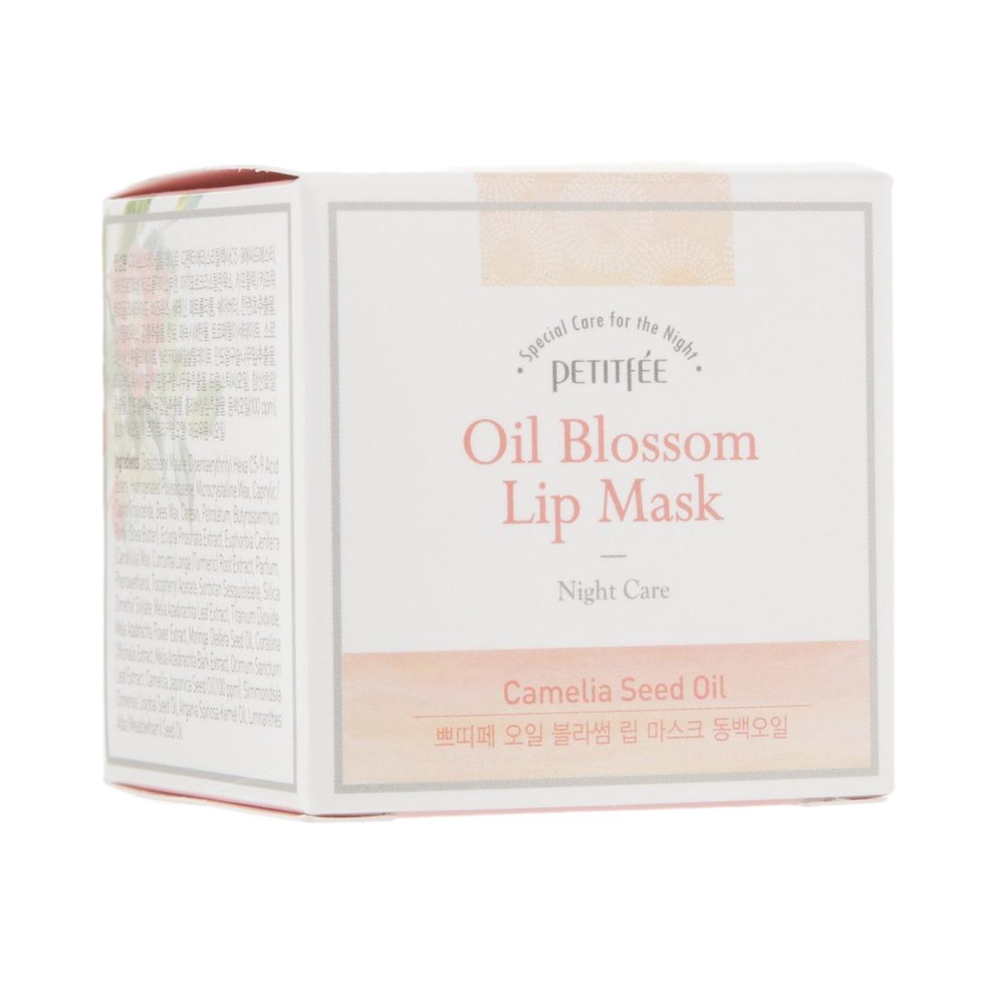 Маска для губ Petitfee&Koelf Вітамін Е-Обліпиха Oil Blossom Lip Mask Sea Buckthorn oil 15 г (8809508850177) - фото 3