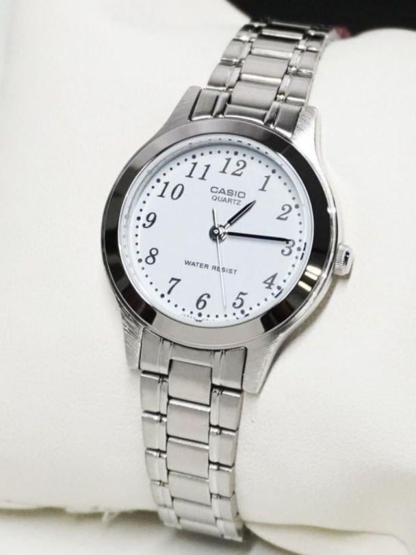 Наручные часы женские Casio LTP-1128PA-7B Timeless Collection Lady Timeless Collection Белый (2915914259) Наручные часы женские Casio LTP-1128PA-7B Timeless Collection Lady Timeless Collection Белый (2915914259)