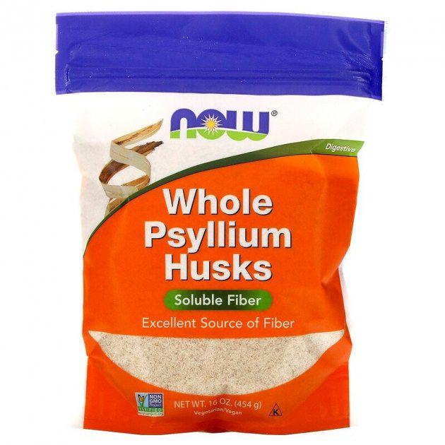 Цельная шелуха подорожника Now Foods 454 г (NOW-05981)