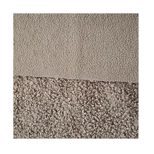 Ткань Барашек Teddy для обивки мягкой мебели ширина рулона 1,4 м Темный Беж (88241m)