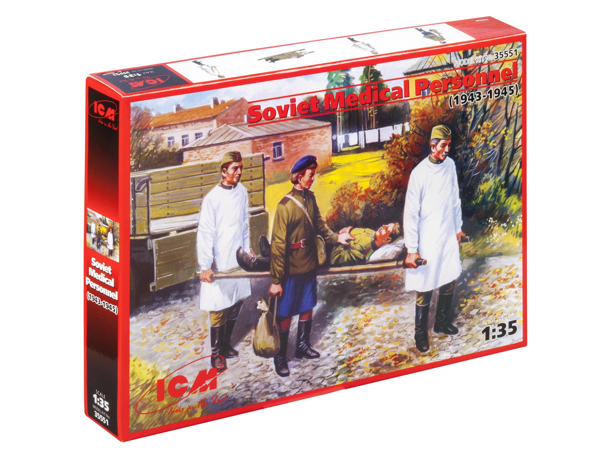 Збірна модель ICM радянський медичний персонал 1943-1945 рр. (35551)