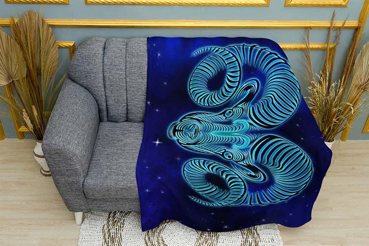Плед Aries Zodiac Signs плюш однослойный 135х150 см (114552) Плед Aries Zodiac Signs плюш однослойный 135х150 см (114552)