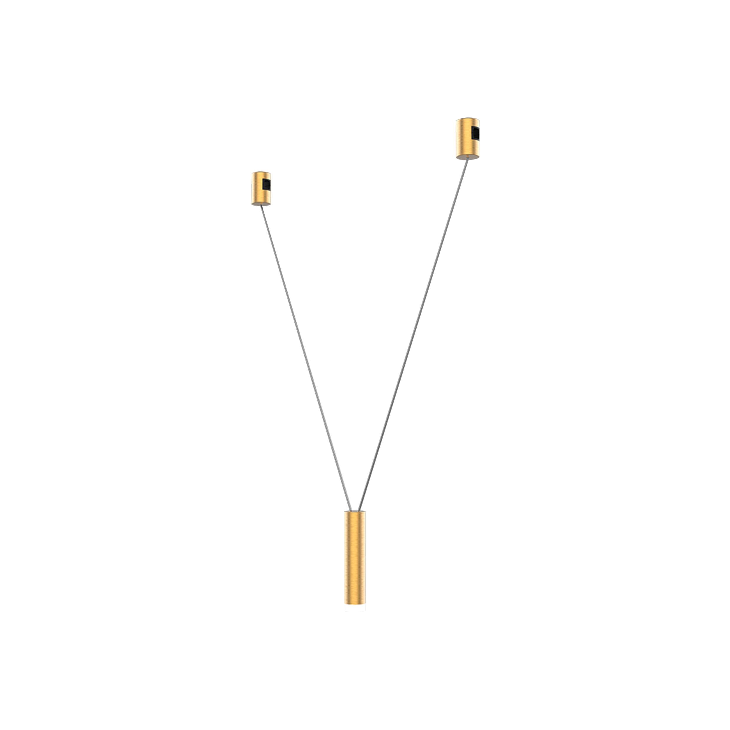 Світильники для модульної системи Skarlat 8878 Cable Module B-2 Brass 3000K