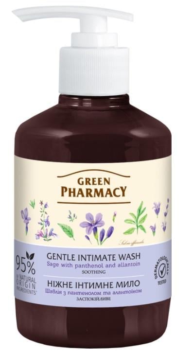 Мыло для интимной гигиены Зеленая аптека Шалфей 370 мл (2479114678)